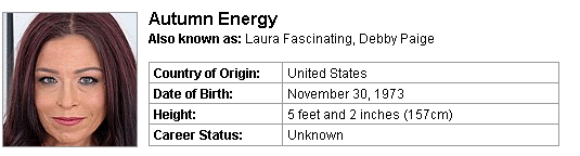 Pornstar Autumn Energy